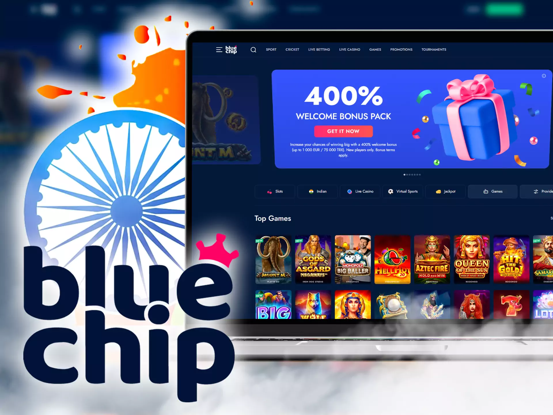 Bluechip Casino Bonus