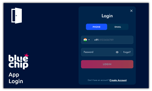 Bluechip Login