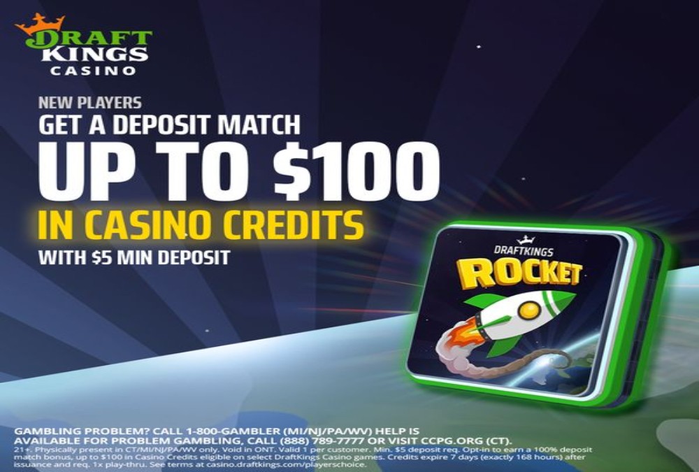 Draftkings Rocket Registration Bonus.